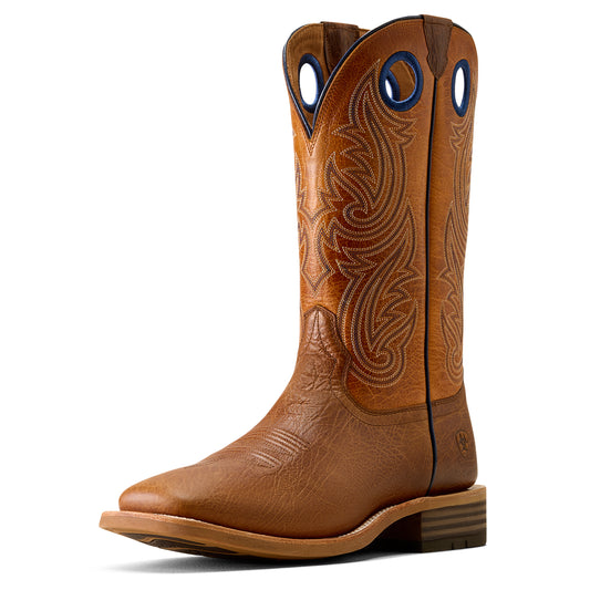Ariat Men's Highland Toughstock Wide Square Toe Cowboy Boot Cottage Brown