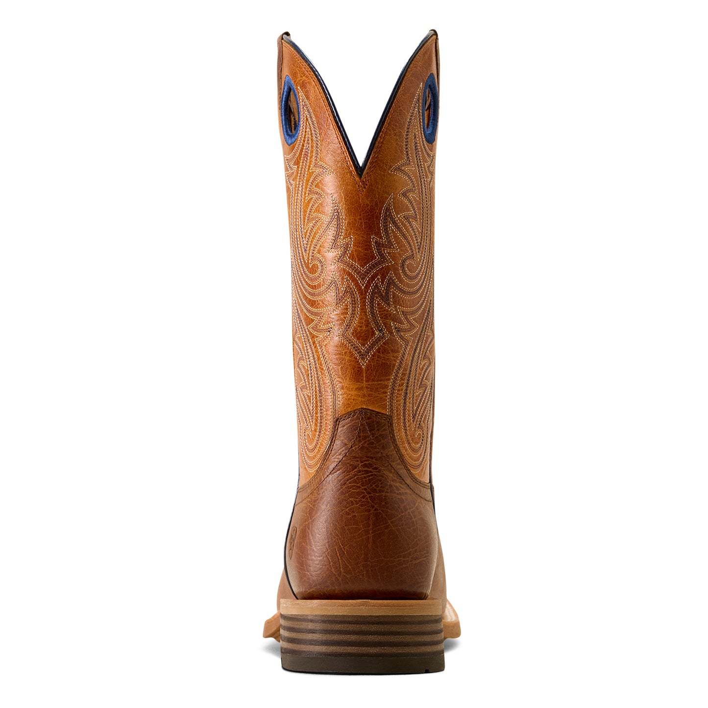 Ariat Men's Highland Toughstock Wide Square Toe Cowboy Boot Cottage Brown
