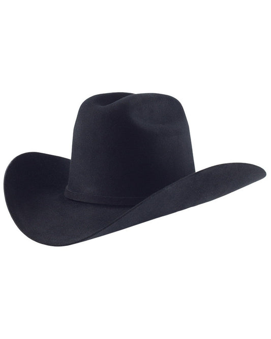 Stetson El Patron 01 Premier 30x Cowboy Felt Hat Copa Alta "Tall Crown" Black