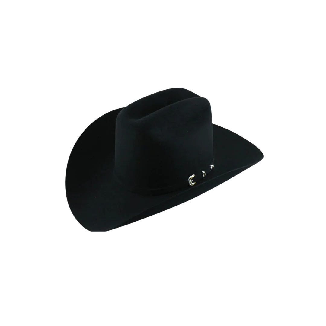Stetson El Patron 01 Premier 30x Cowboy Felt Hat Copa Alta "Tall Crown" Black