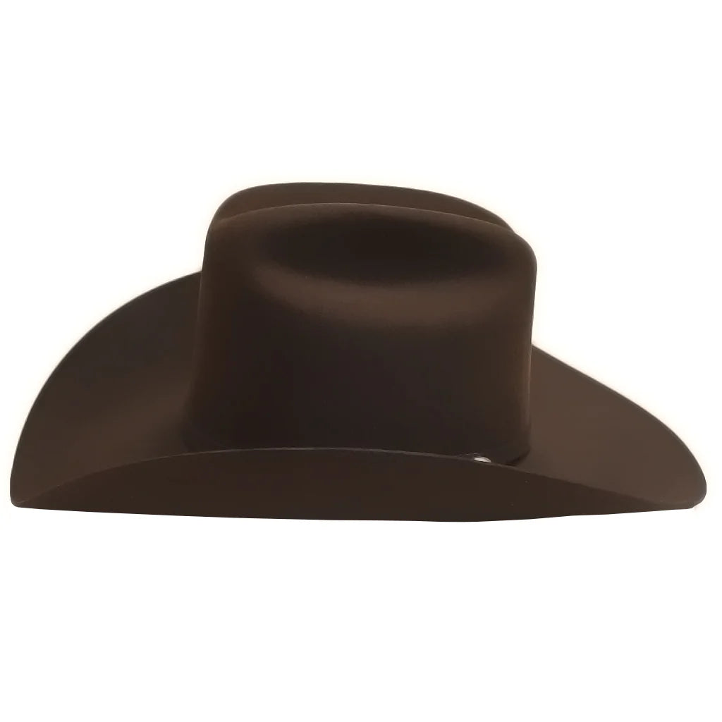 Stetson El Patron 01 Premier 30x Felt Cowboy Hat Copa Alta "Tall Crown" Chocolate
