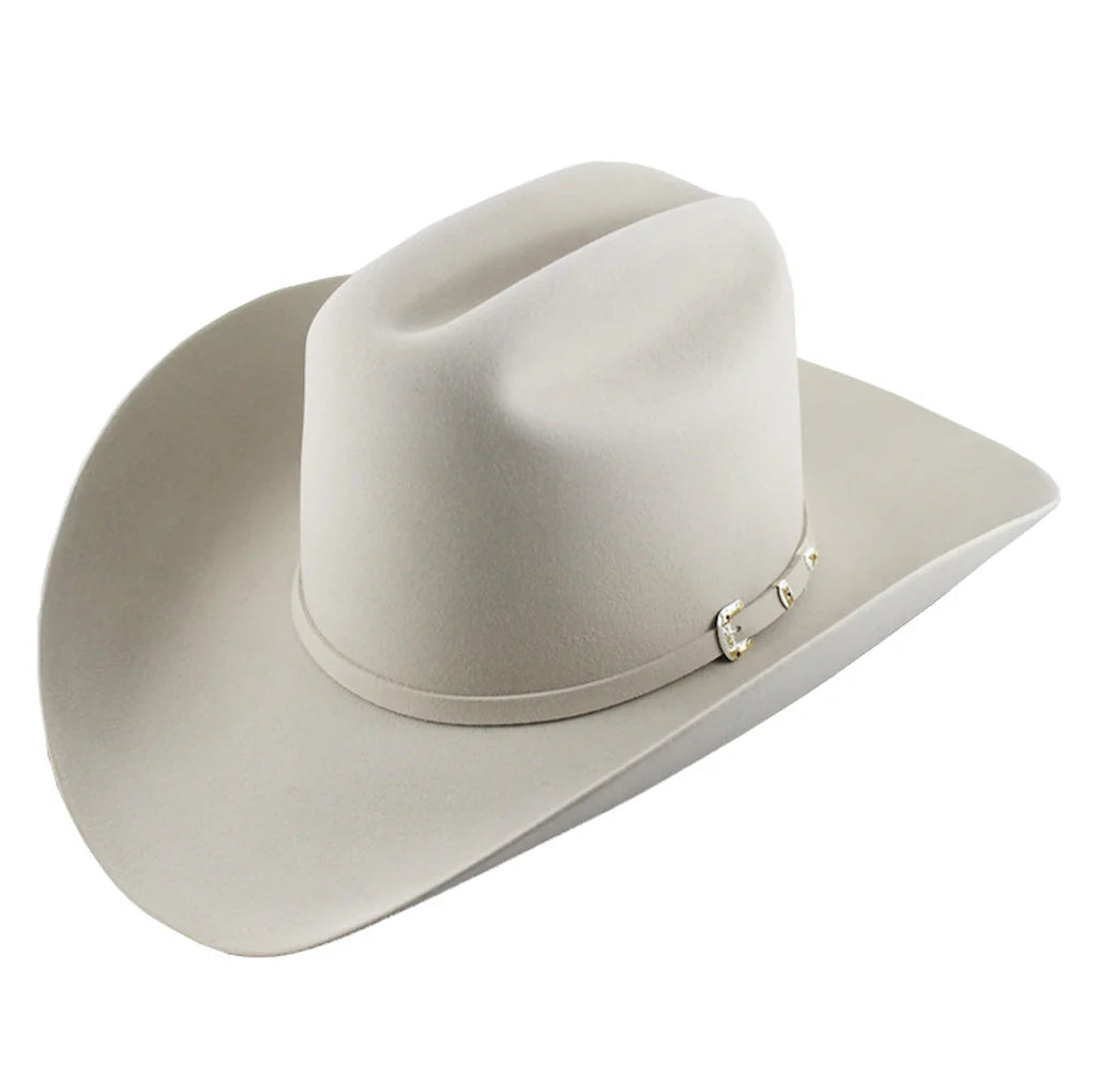 Stetson El Patron 01 Premier 30x Felt Cowboy Hat Copa Alta "Tall Crown" Silverbelly