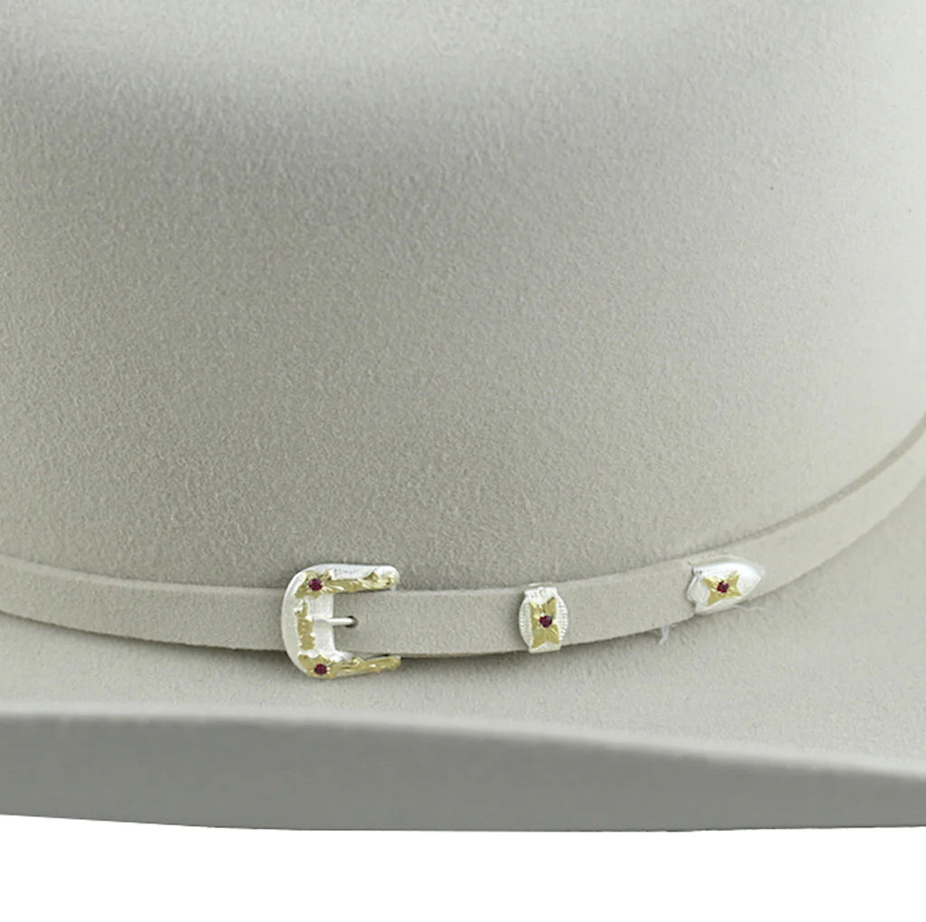 Stetson El Patron 01 Premier 30x Felt Cowboy Hat Copa Alta "Tall Crown" Silverbelly