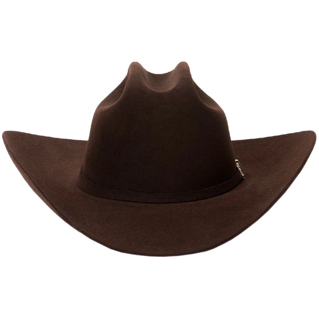 Stetson El Patron 48 Premier 30x Felt Cowboy Hat Regular Crown Mocha