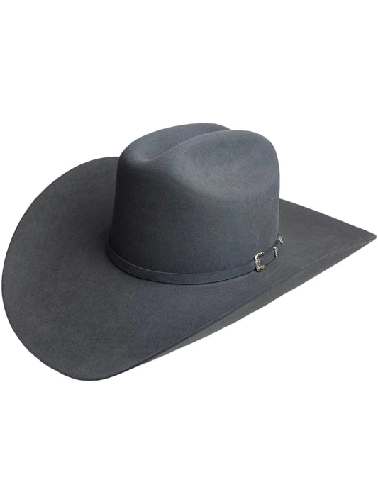 Stetson El Patron 72 Premier 30x Felt Cowboy Hat Regular Crown Charcoal