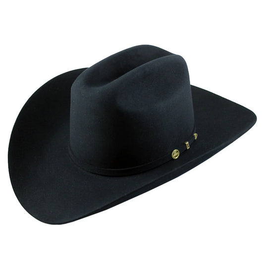 Stetson El Presidente 01 100x Premier Felt Cowboy Hat Tall Crown Black