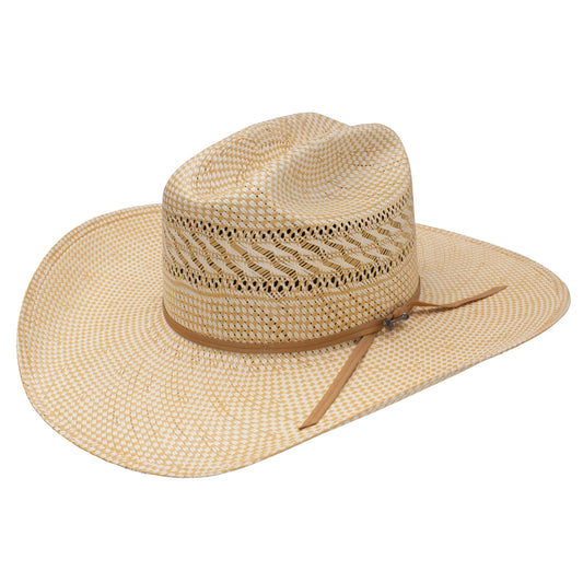 Stetson Classic 20x Straw Cowboy Hat Regular Crown Ivory/wheat