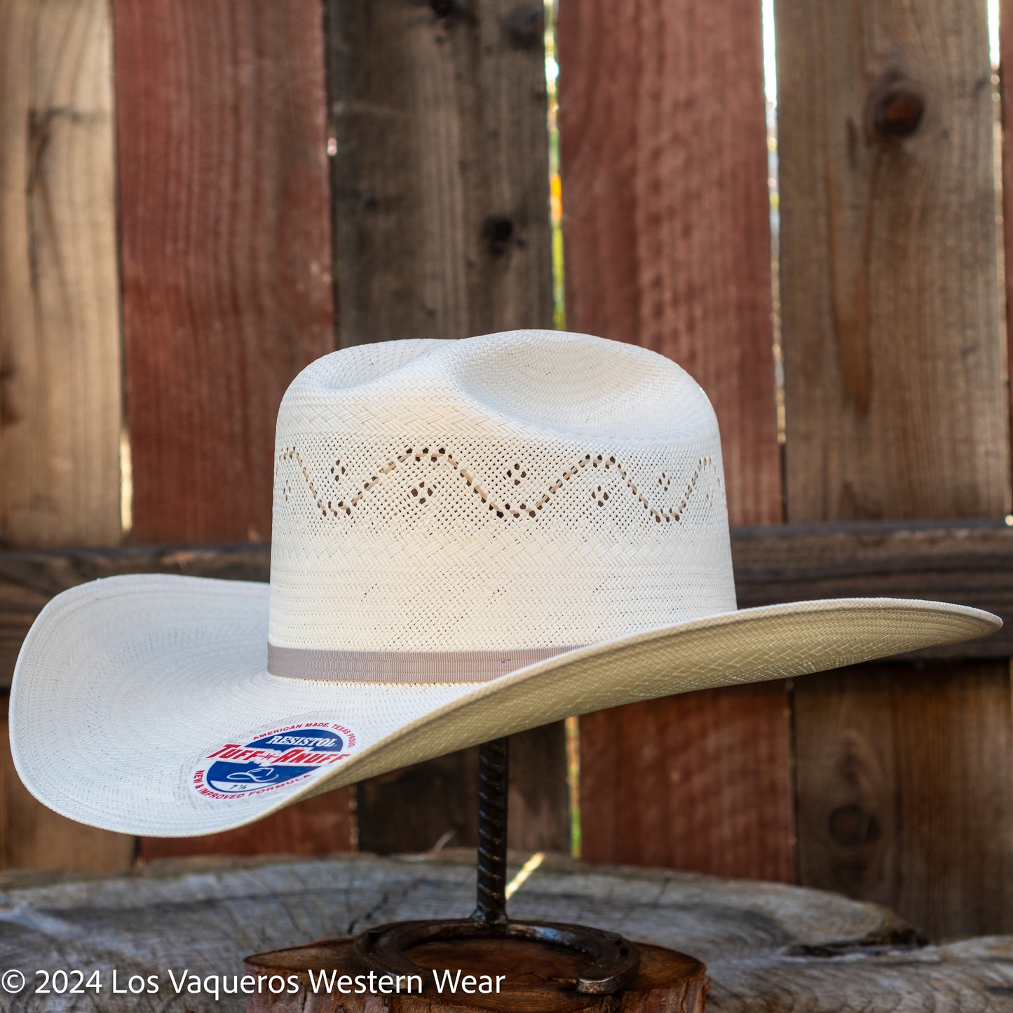 Resistol 20x Dakota Ridge Cowboy Hat Straw Hat Natural