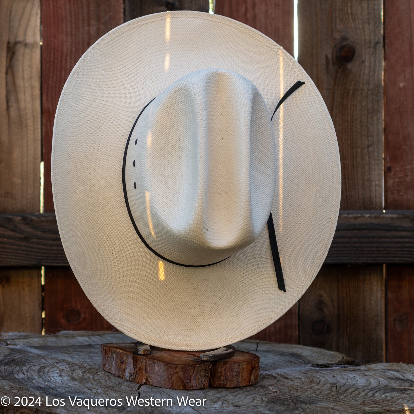 Resistol 10x Cattleman Cowboy Hat Straw Hat Natural