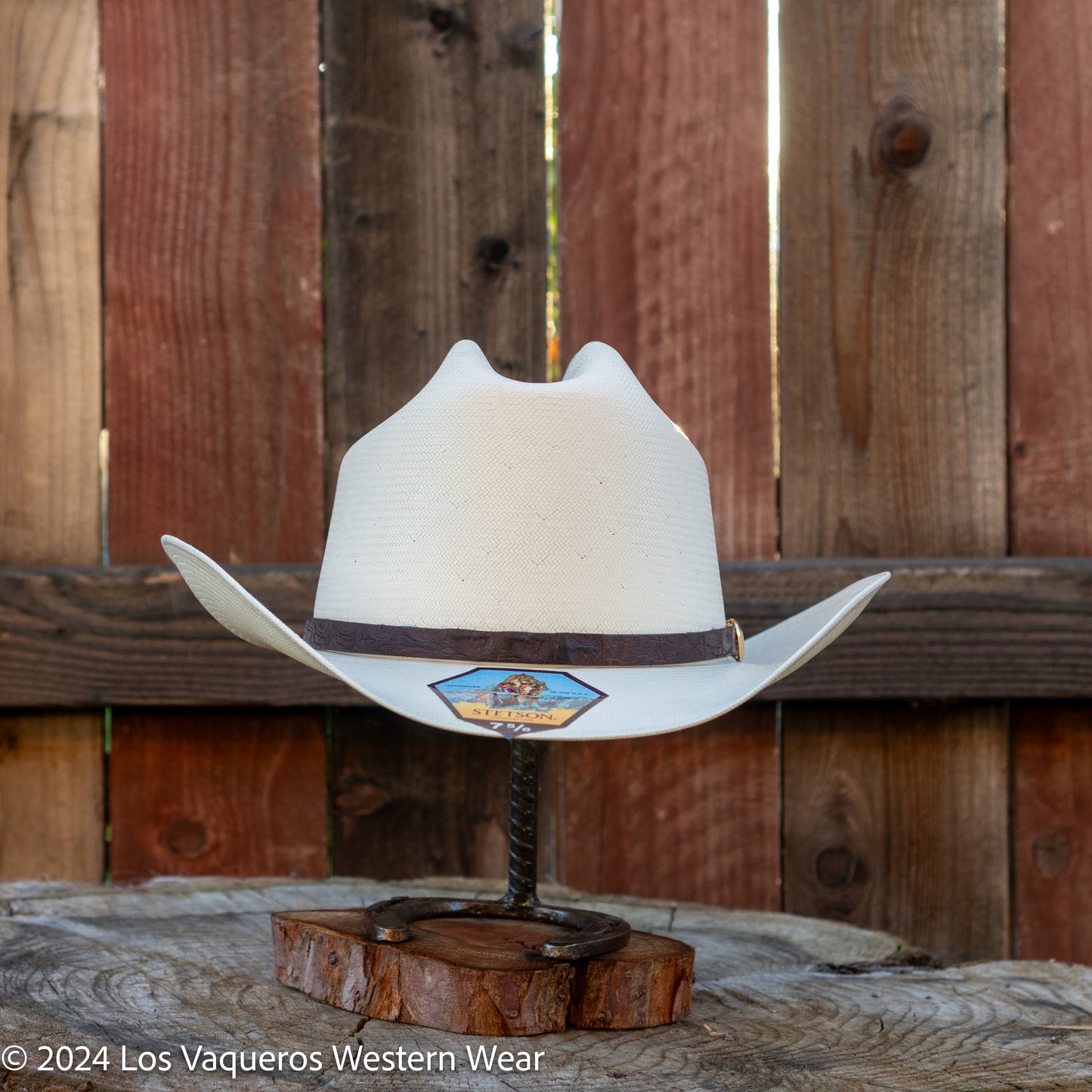 Stetson Evilla De Oro 1000x Straw Cowboy Hat Natural