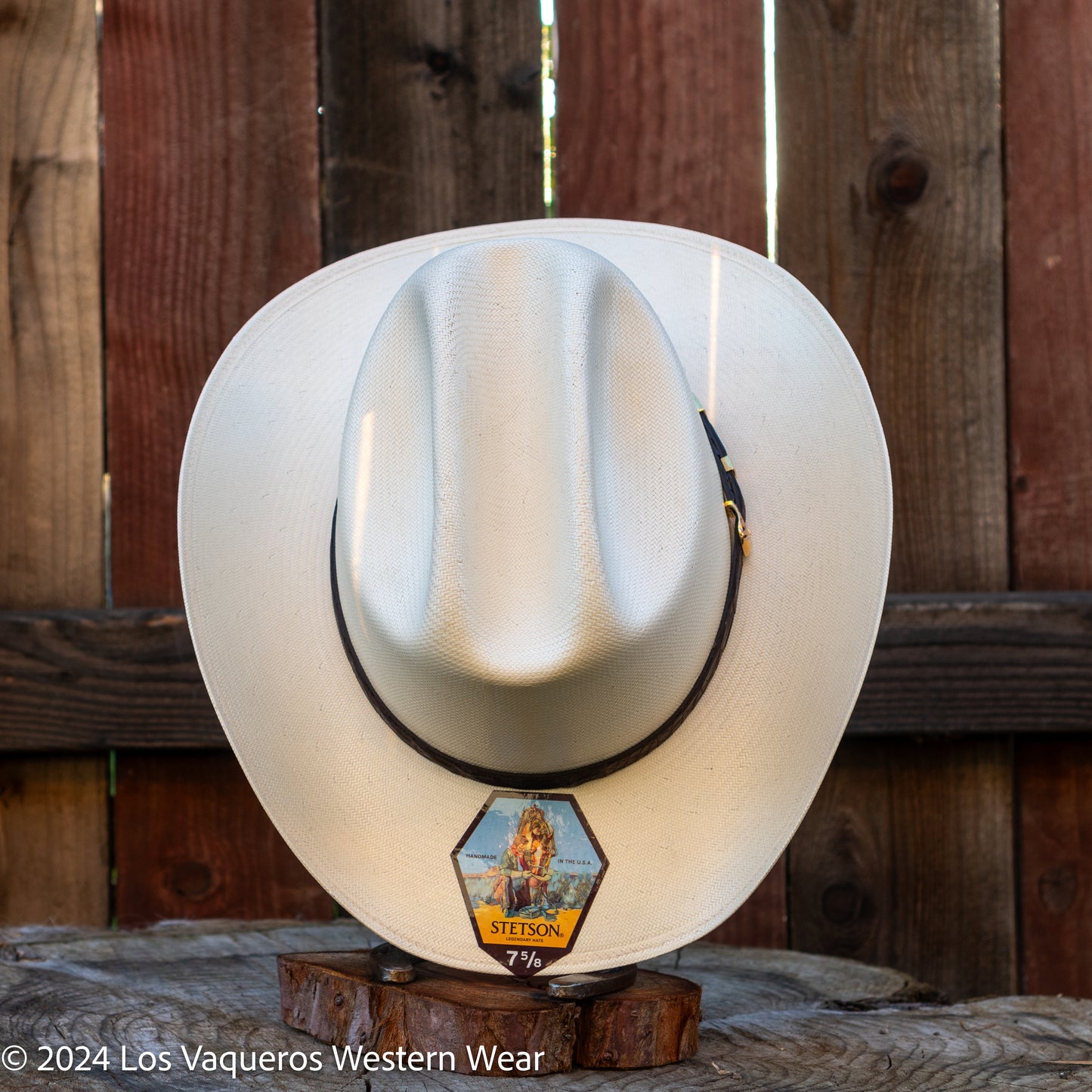 Stetson Evilla De Oro 1000x Straw Cowboy Hat Natural