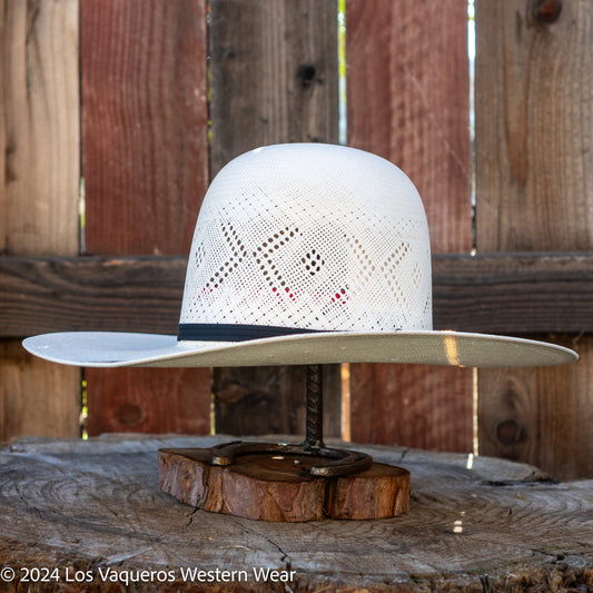Resistol 20x Reins Cowboy Hat Straw Hat Natural