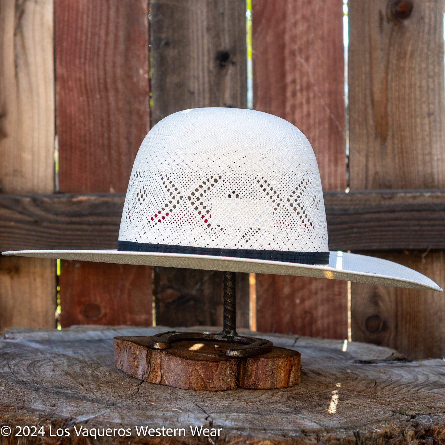 Resistol 20x Reins Cowboy Hat Straw Hat Natural