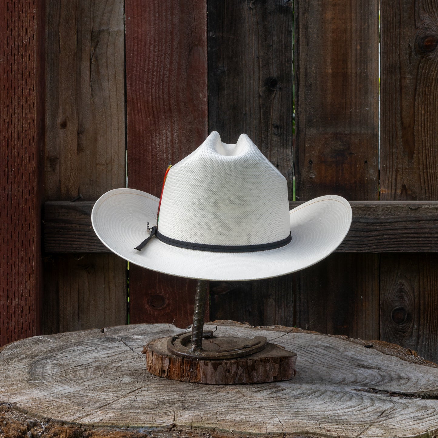 Laredo Straw Hat Regular Crown 200x Estilo Sinaloa White