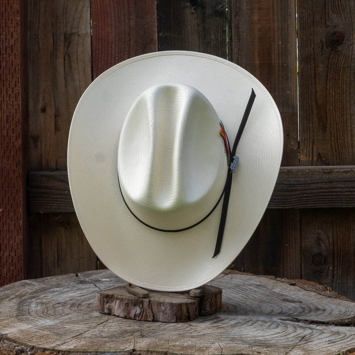 Laredo Straw Hat Regular Crown 200x Estilo Sinaloa White