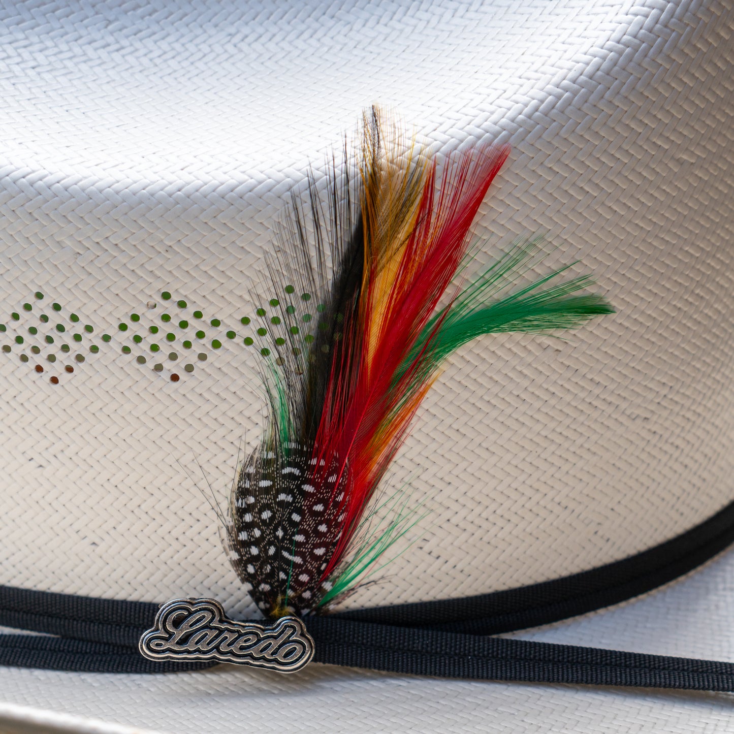 Laredo Straw Hat Regular Crown 200x Estilo Sinaloa White