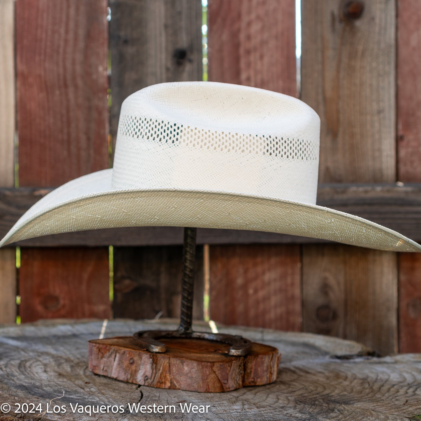 Resistol 10x USTRC Big Money Cowboy Hat Straw Hat Natural