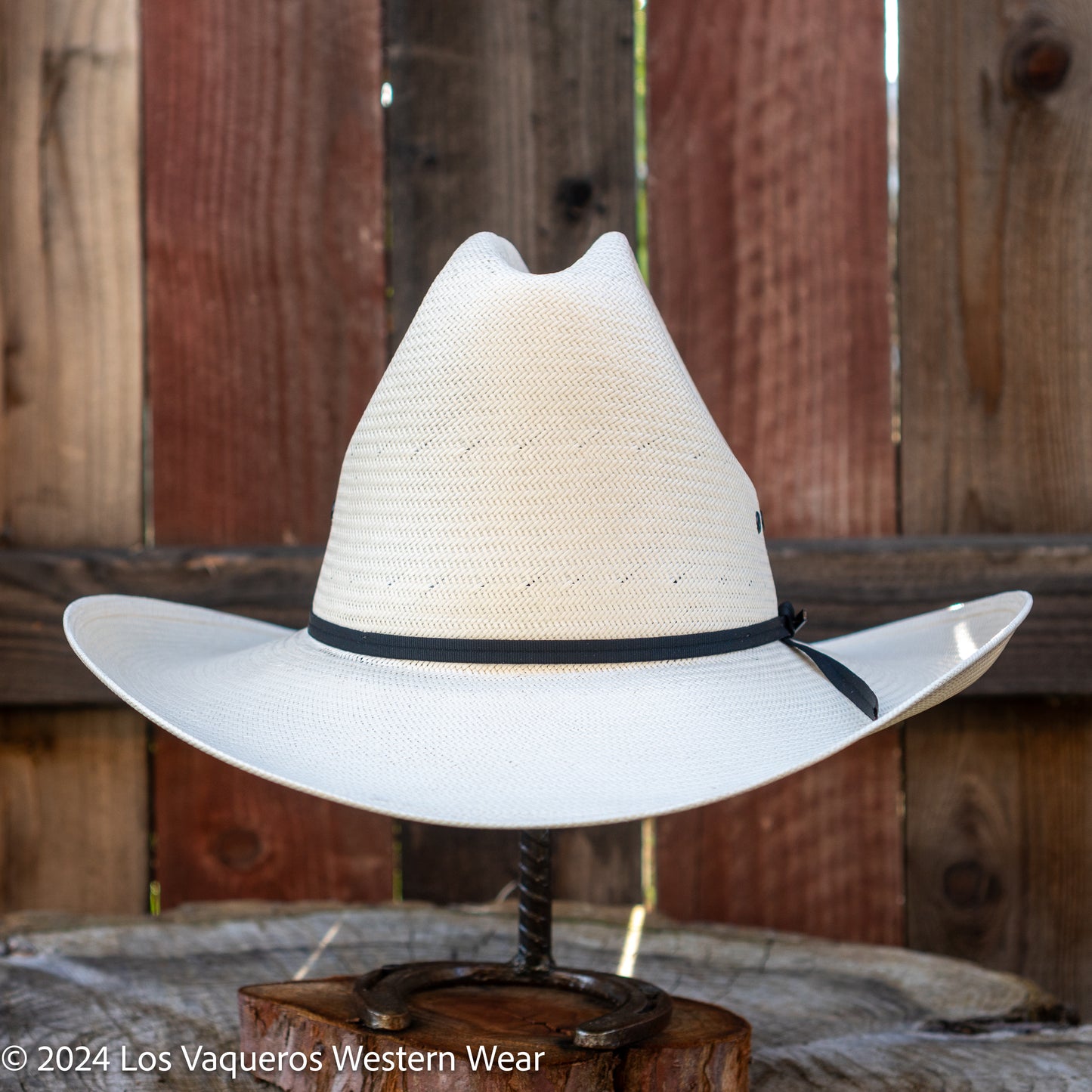 Resistol 10x Quarter Horse Cowboy Hat Straw Hat Natural