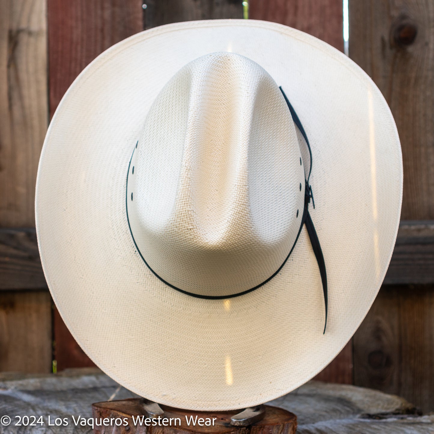 Resistol 10x Quarter Horse Cowboy Hat Straw Hat Natural