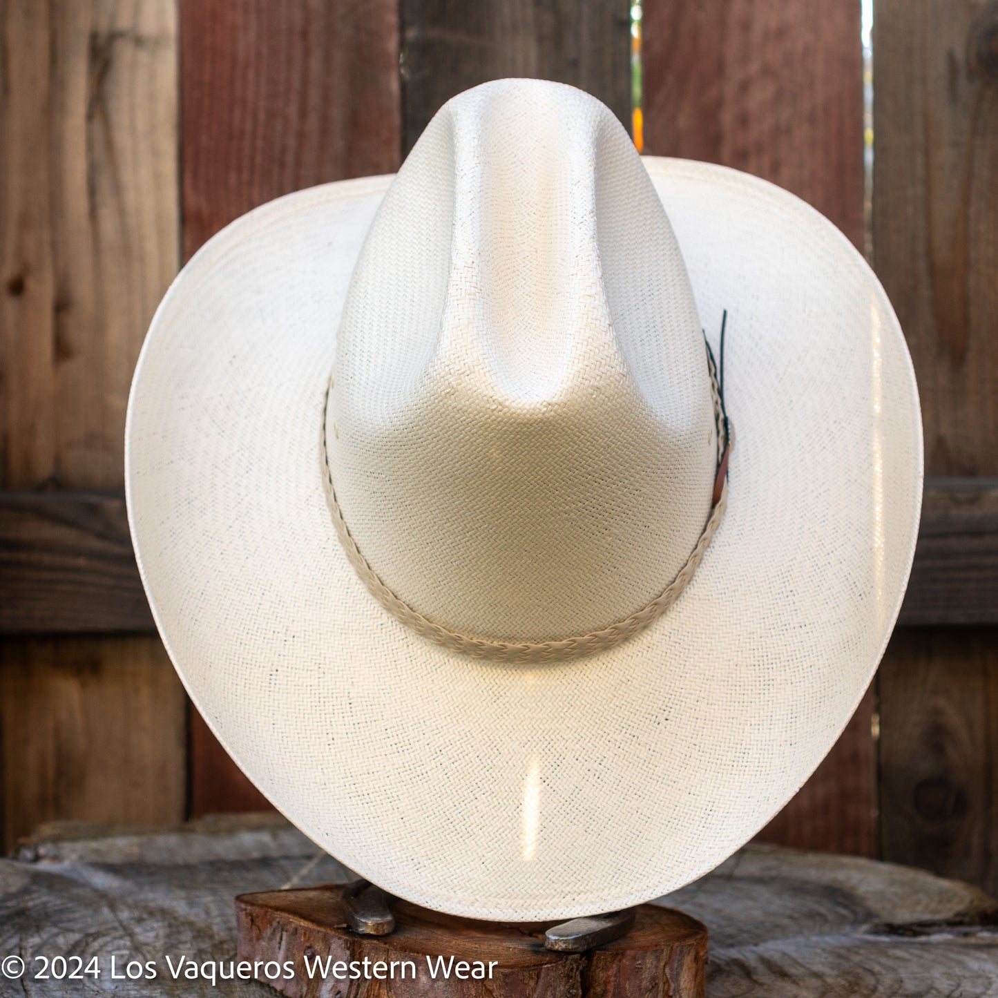 Resistol 10x Hickok Cowboy Hat Straw Hat Natural