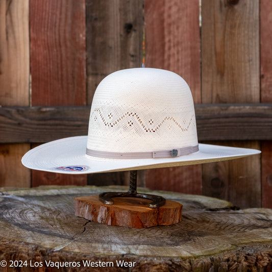 Resistol 20x Dakota Ridge Cowboy Hat Straw Hat Regular Crown Natural