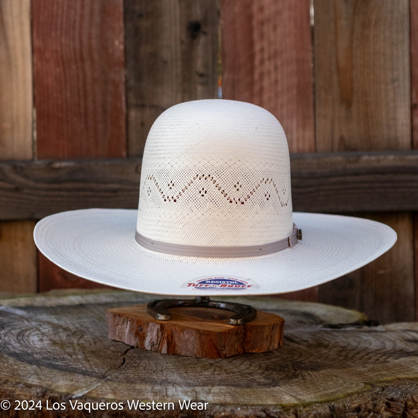 Resistol 20x Dakota Ridge Cowboy Hat Straw Hat Regular Crown Natural