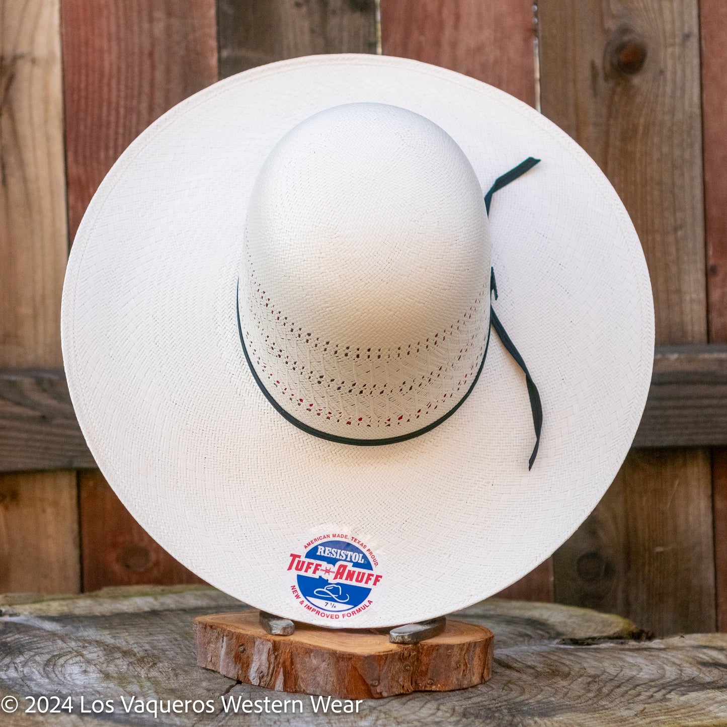 Resistol 20x Chase Cowboy Hat Straw Hat Regular Crown Natural