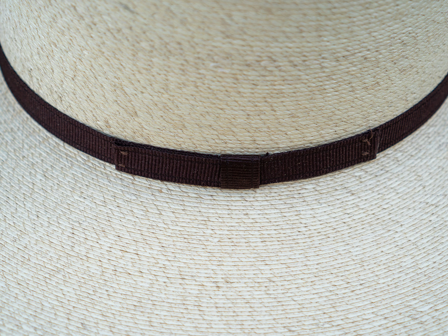 SunBody Hats Mexican Elko Fine Palm Leaf Hat Flat Brim Tan