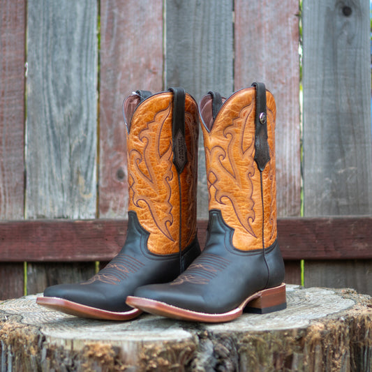 Rancho Semental Men's RSP203101 Grasso Madrid Brandy Brown Cowboy Boots