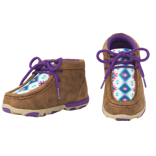 Twister Sadie Style Chukka Boot Children's Casual Shoes Brown
