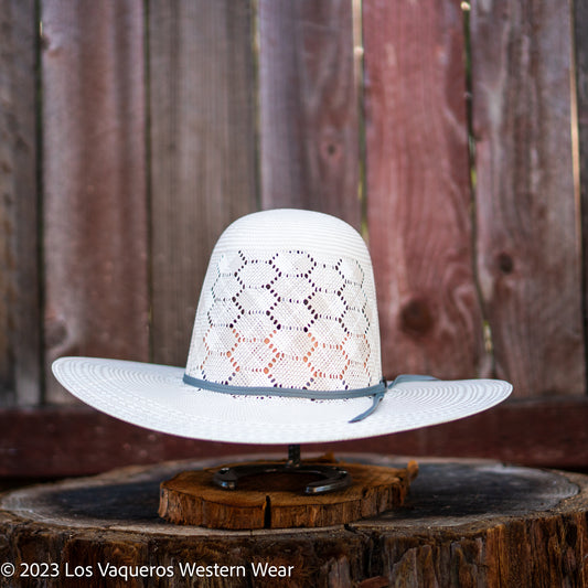 Laredo Straw Hat Regular Honey Comb Tan White