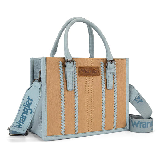 Wrangler Braided Tote Bag - Tan-Jean