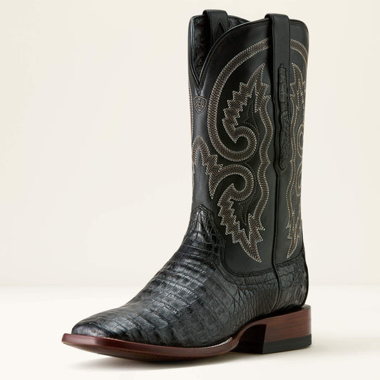 MATTE BLACK CAIMAN BELLY|MIDNIGHT BLACK