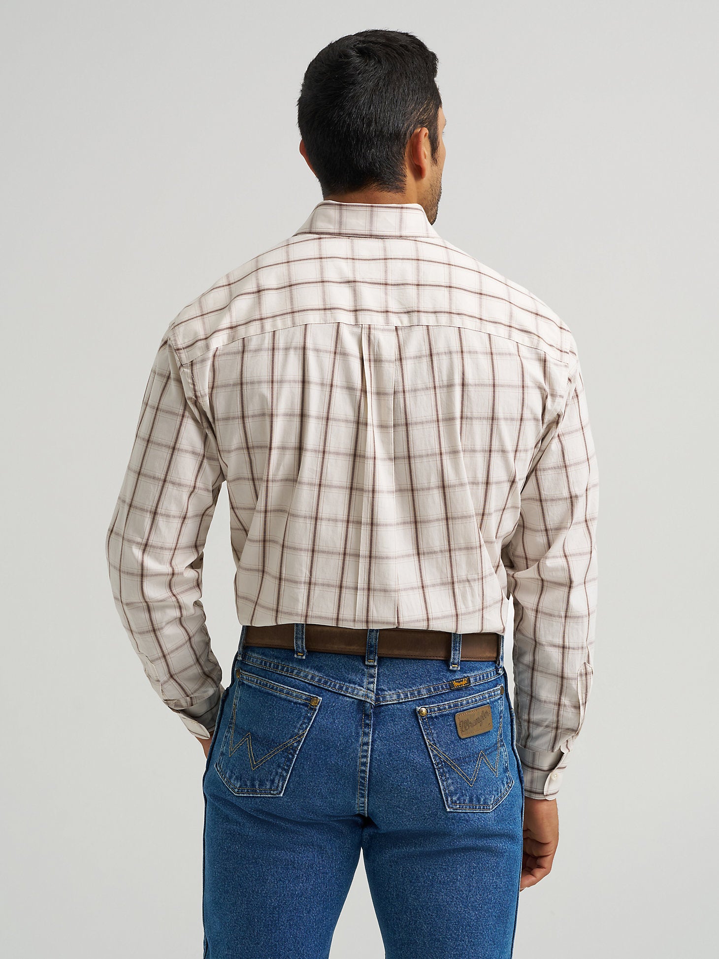 Ecru Plaid
