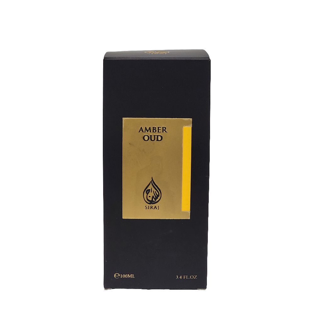 Siraj Men's AMBER OUD Eau de Parfum Spray 3.4 Fl Oz