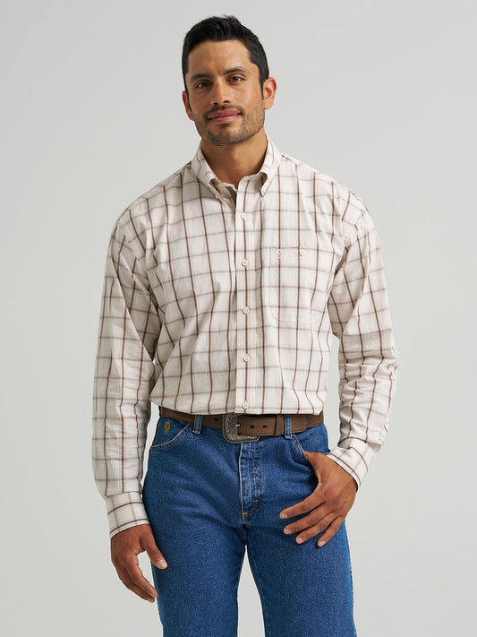 Ecru Plaid