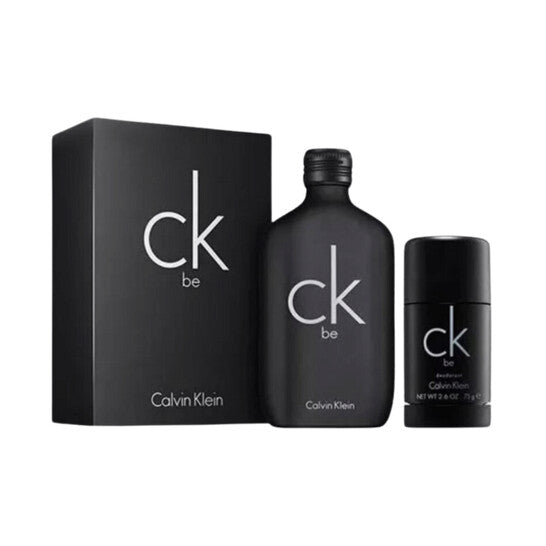 CK Be by Calvin Klein Gift Set of 2 Unisex Eau de Toilette Spray 6.7 OZ