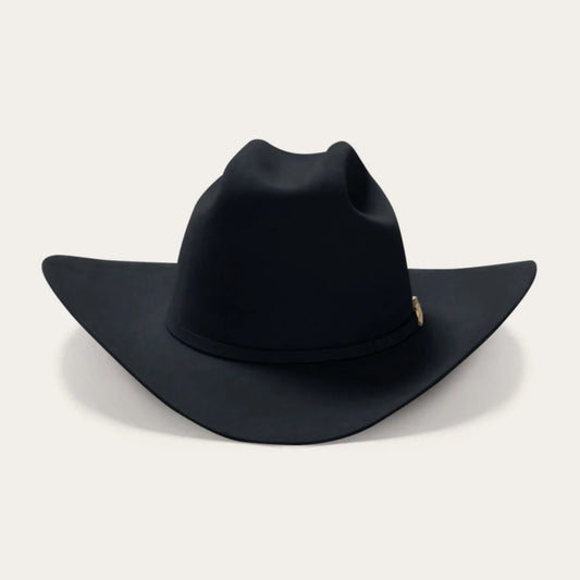Stetson Diamante 1000x Premier Cowboy Fur Felt Hat Western Regular Crown Black