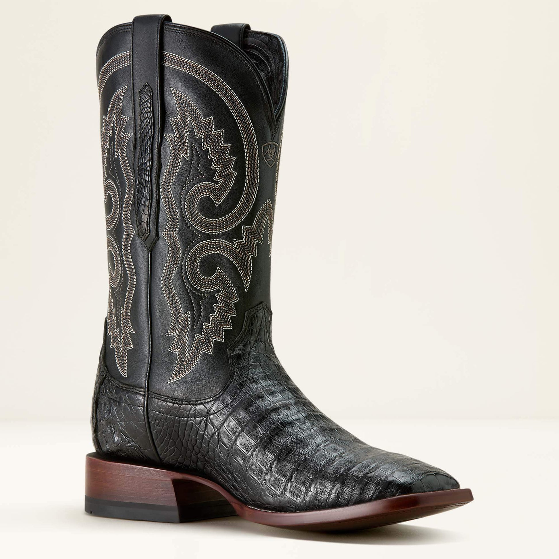 MATTE BLACK CAIMAN BELLY|MIDNIGHT BLACK