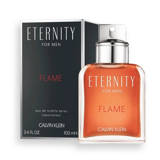 Calvin Klein Eternity For Men Flame Eau de Toilette Spray 3.4 OZ