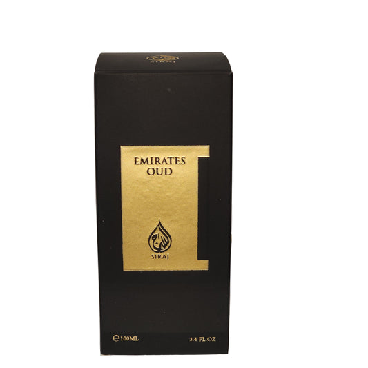 Siraj Men's EMIRATES OUD Eau de Parfum Spray 3.4 Fl Oz