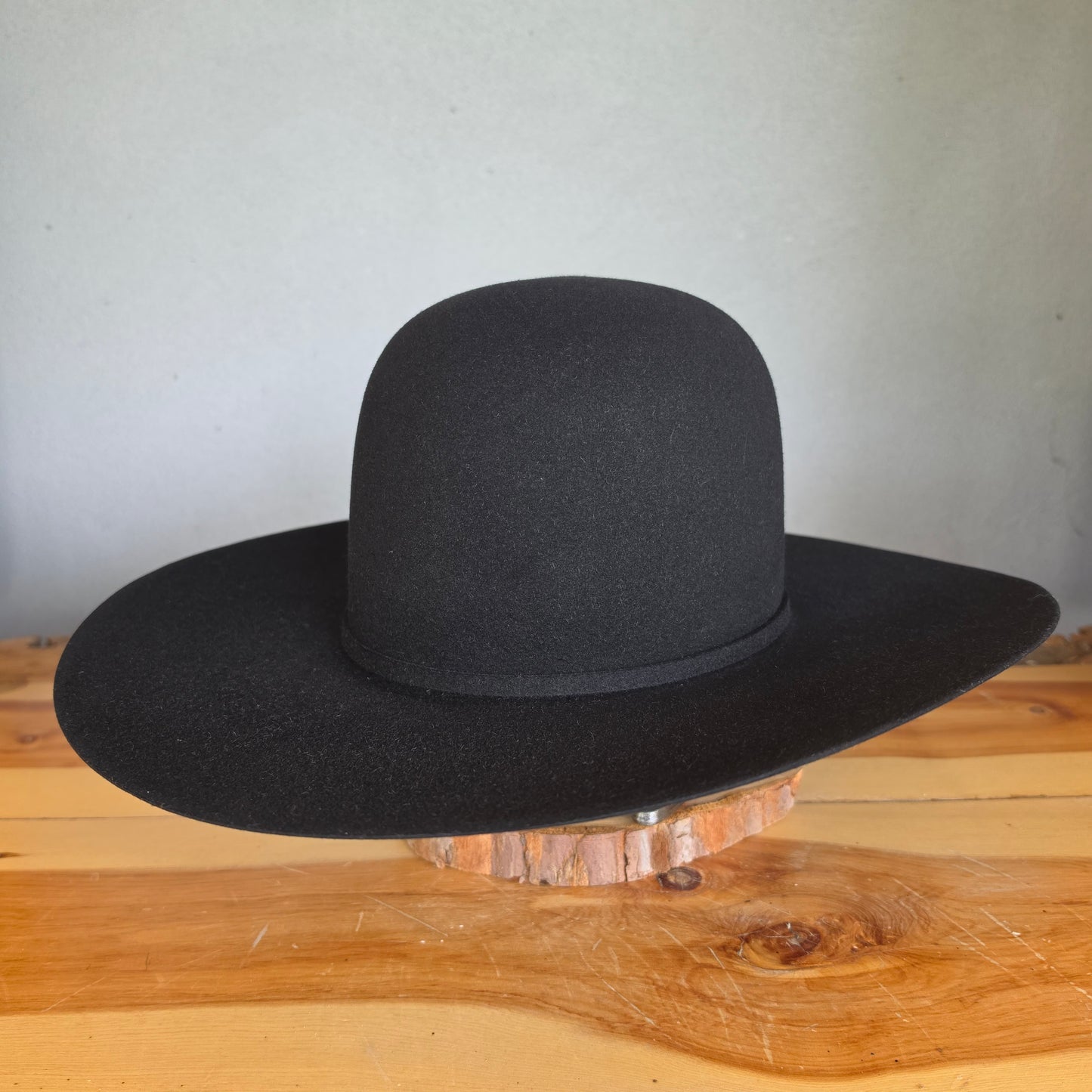 Stetson Skyline 6x Felt Cowboy Hat Open Regular Crown Black
