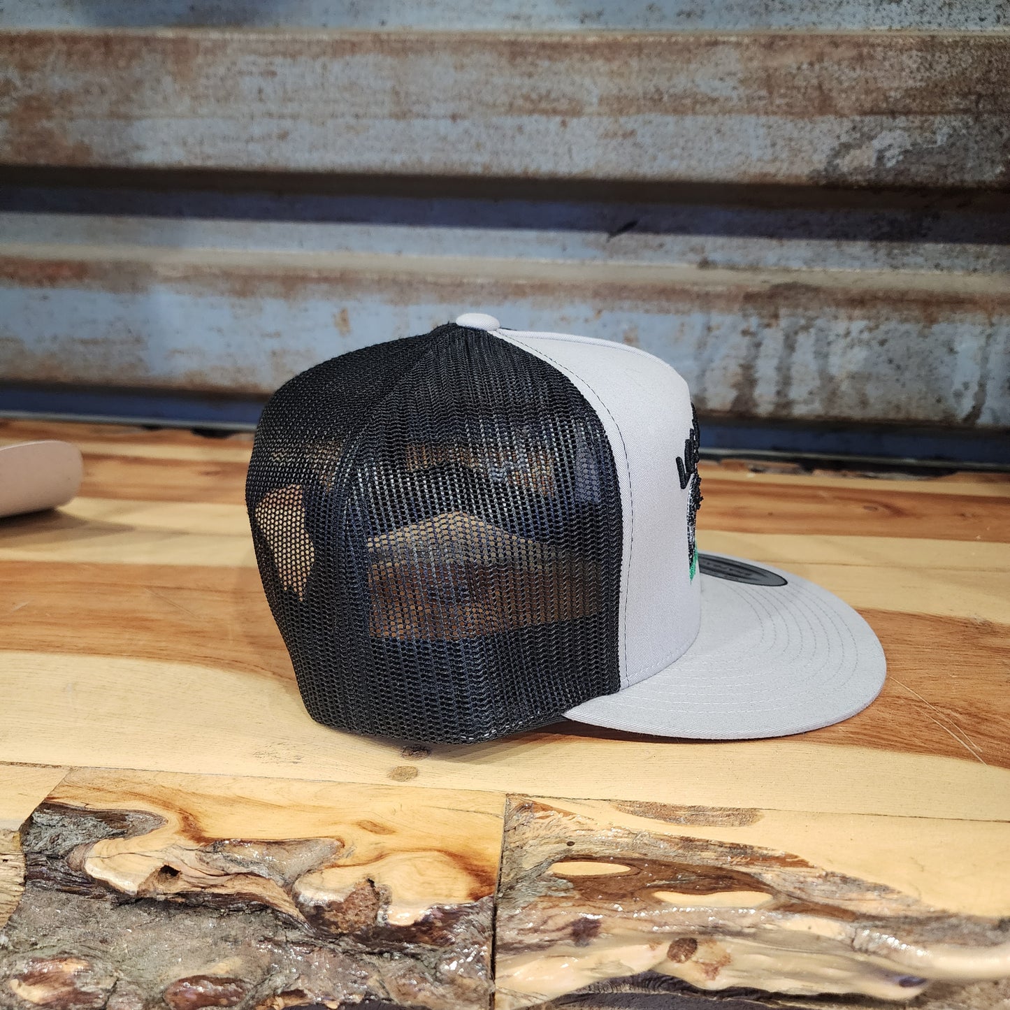 Los Vaqueros Cebu Snapback Grey/Black With Black