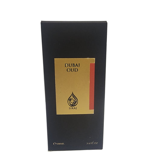 Siraj Men's DUBAI OUD Eau de Parfum Spray 3.4 Fl Oz