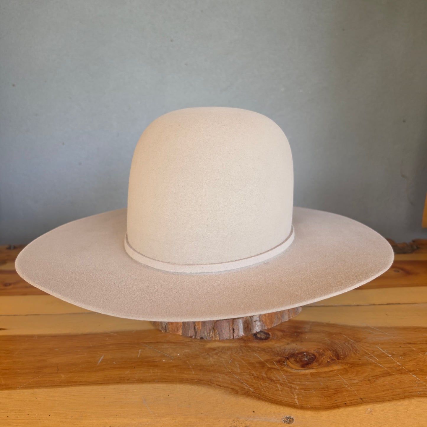 Stetson Skyline 6x Felt Cowboy Hat Open Regular Crown Silverbelly