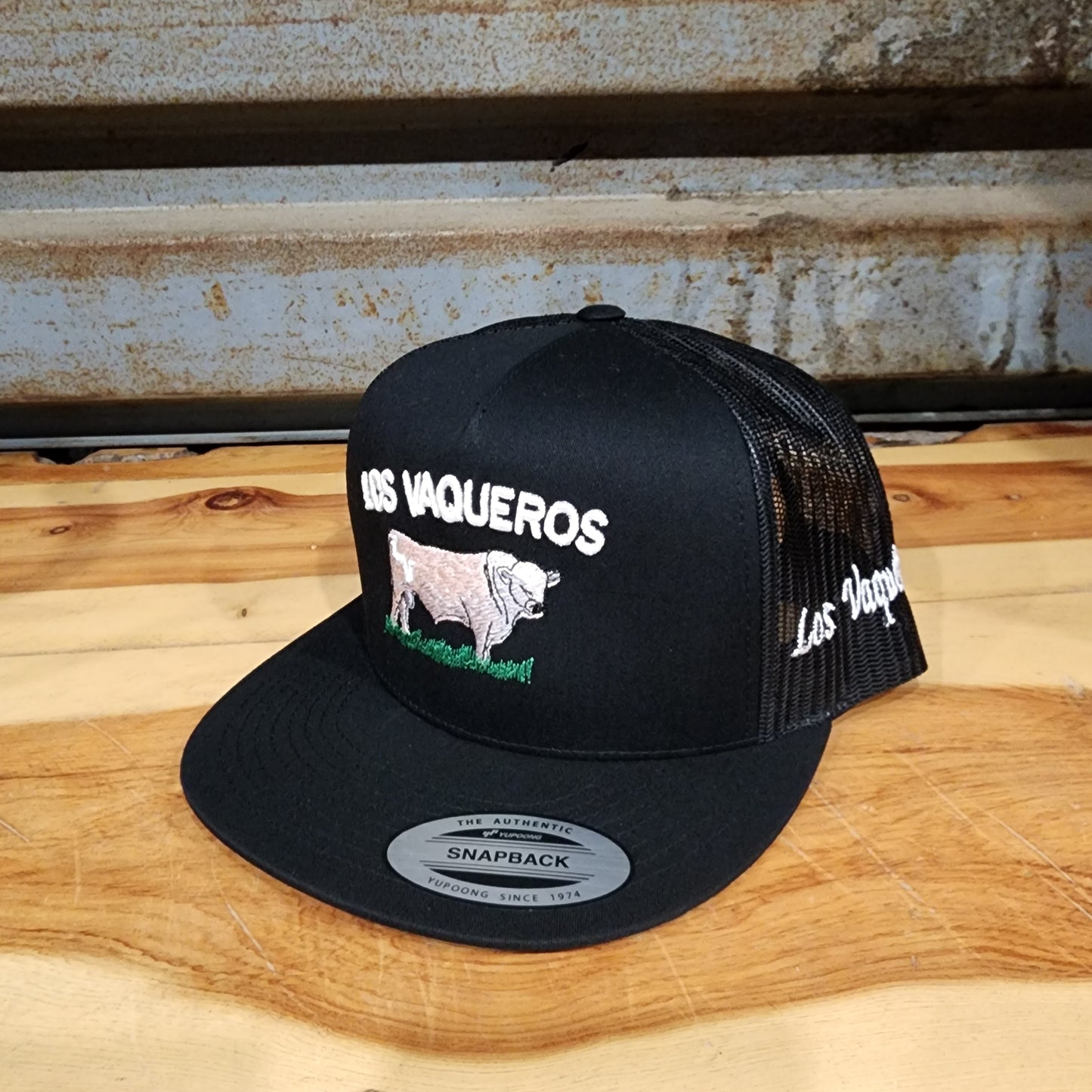 Los Vaqueros Charolais Snapback Black/Black