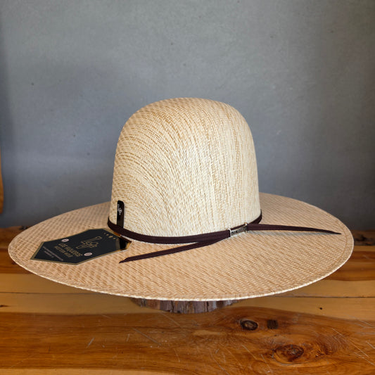 Los Vaqueros Straw Hat Open Regular Crown Avena Tan