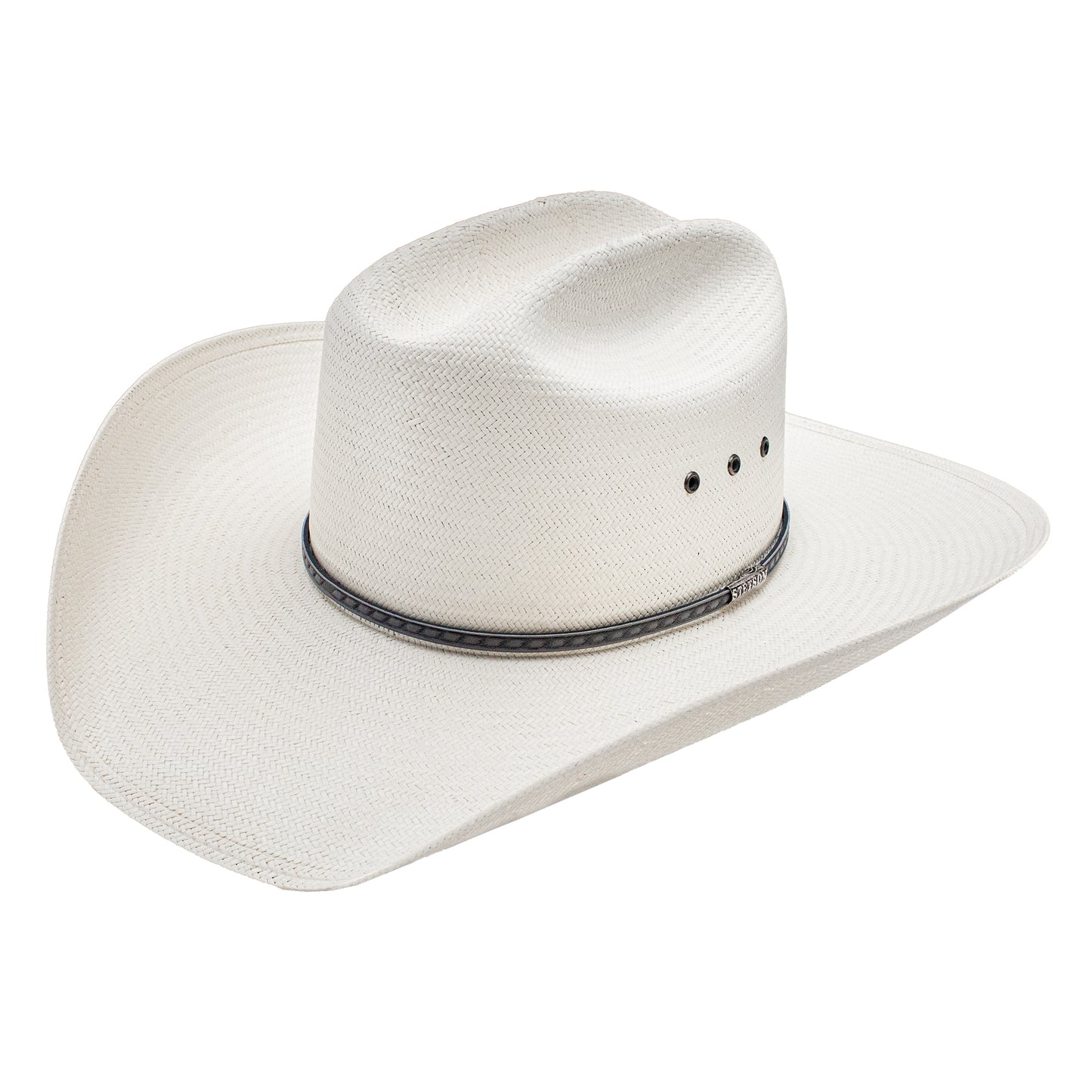 Stetson Silver Lake 10x Straw Cowboy Hat Natural