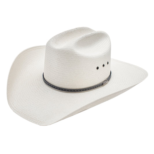 Stetson Silver Lake 10x Straw Cowboy Hat Natural