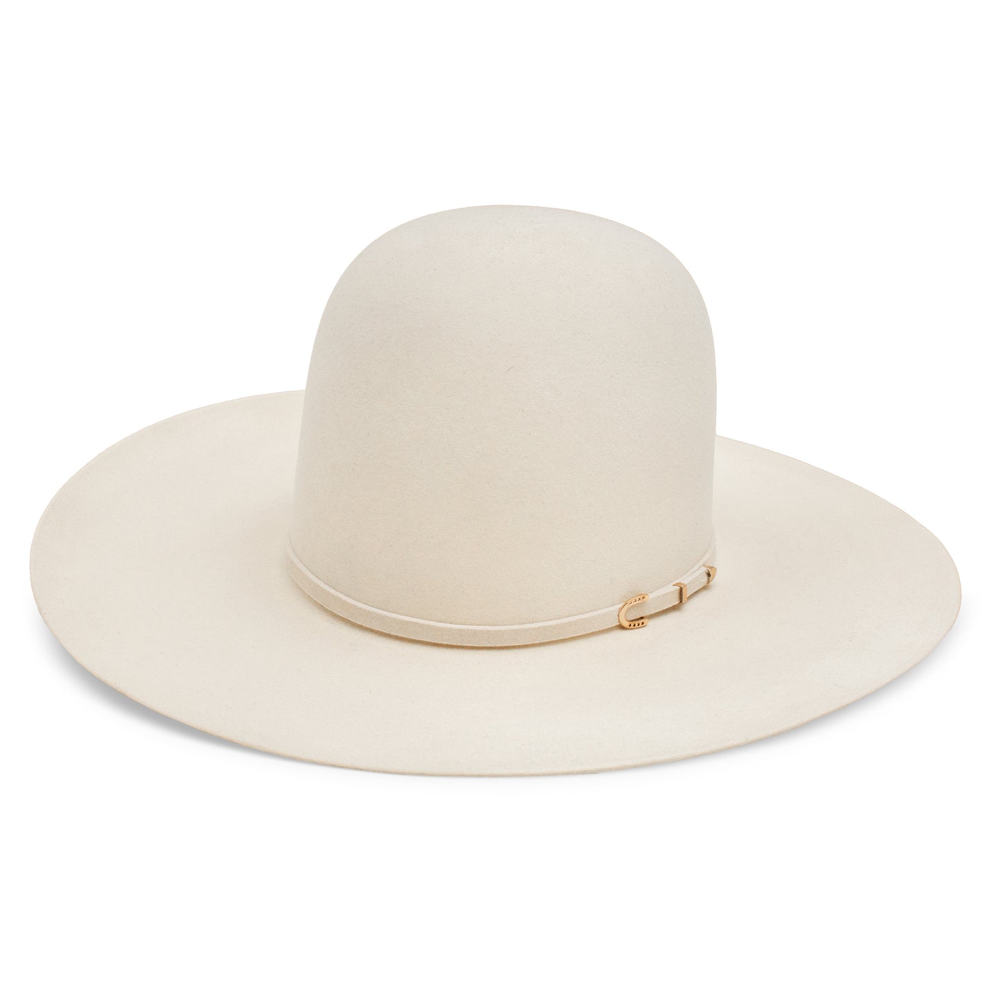 Resistol 30x Alpine Cowboy Fur Felt Hat Regular Crown Pearl